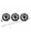 Flat Backs No Hotfix Sw Xirius Rose 2088 SS34 7,07-7,27 mm Crystal Silver Night (12 pezzi)