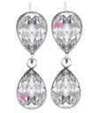 Orecchini Goccia Crystal Silver Night (Esempio Bijoux)