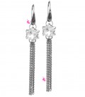 Kit Bijoux Orecchini Pendenti con SWAROVSKI® Edelweiss Crystal